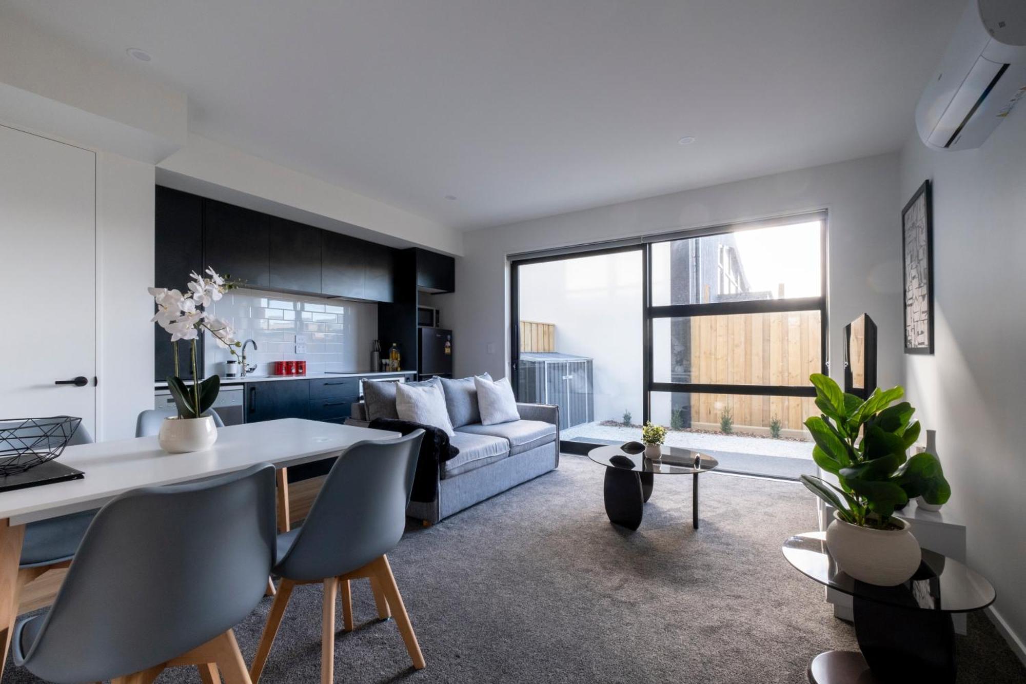 Luxury 2 Bed Townhome In Cbd Christchurch Extérieur photo