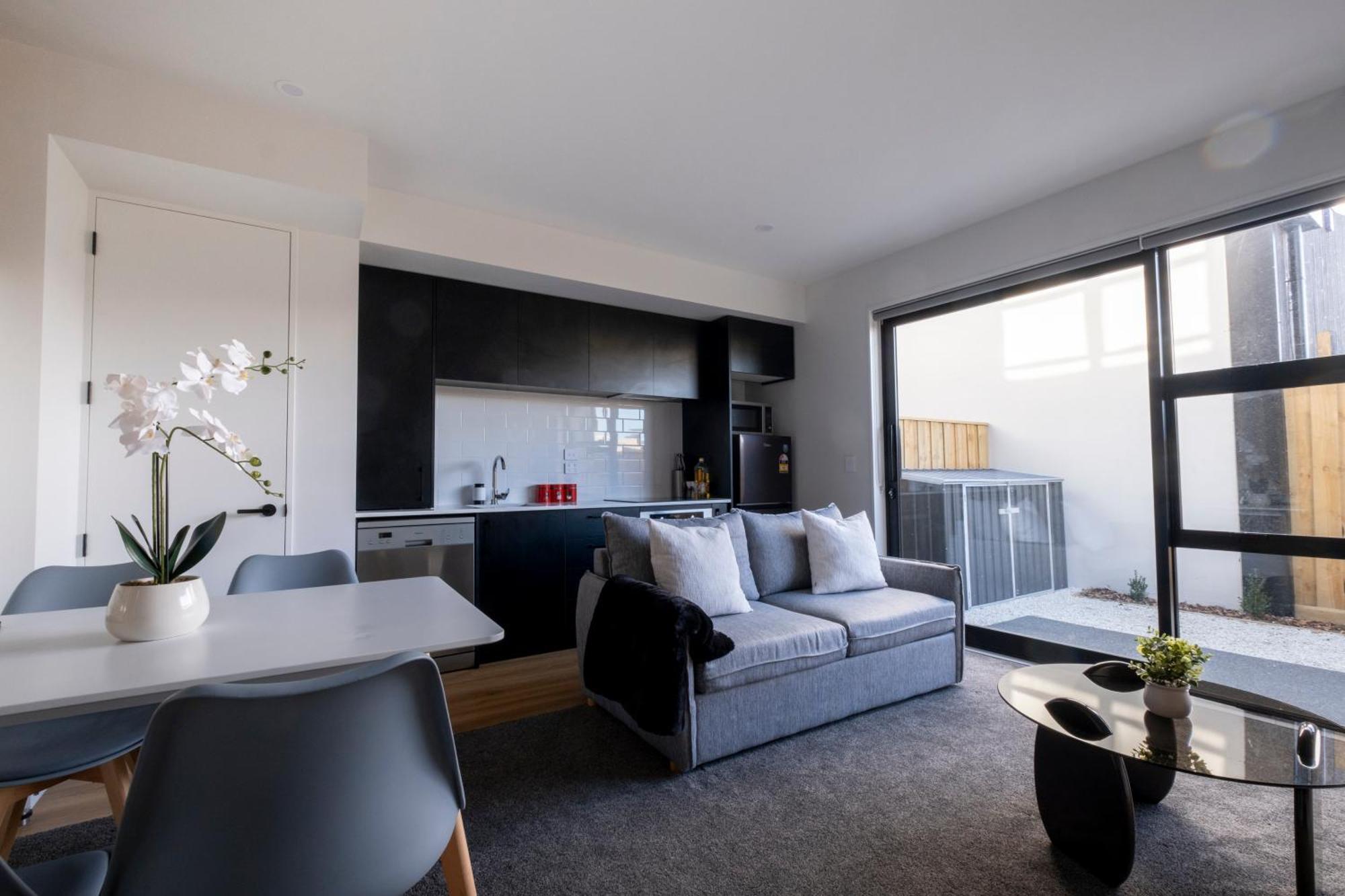 Luxury 2 Bed Townhome In Cbd Christchurch Extérieur photo