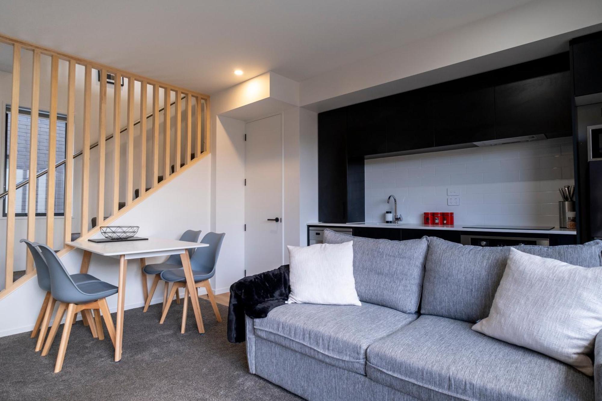 Luxury 2 Bed Townhome In Cbd Christchurch Extérieur photo