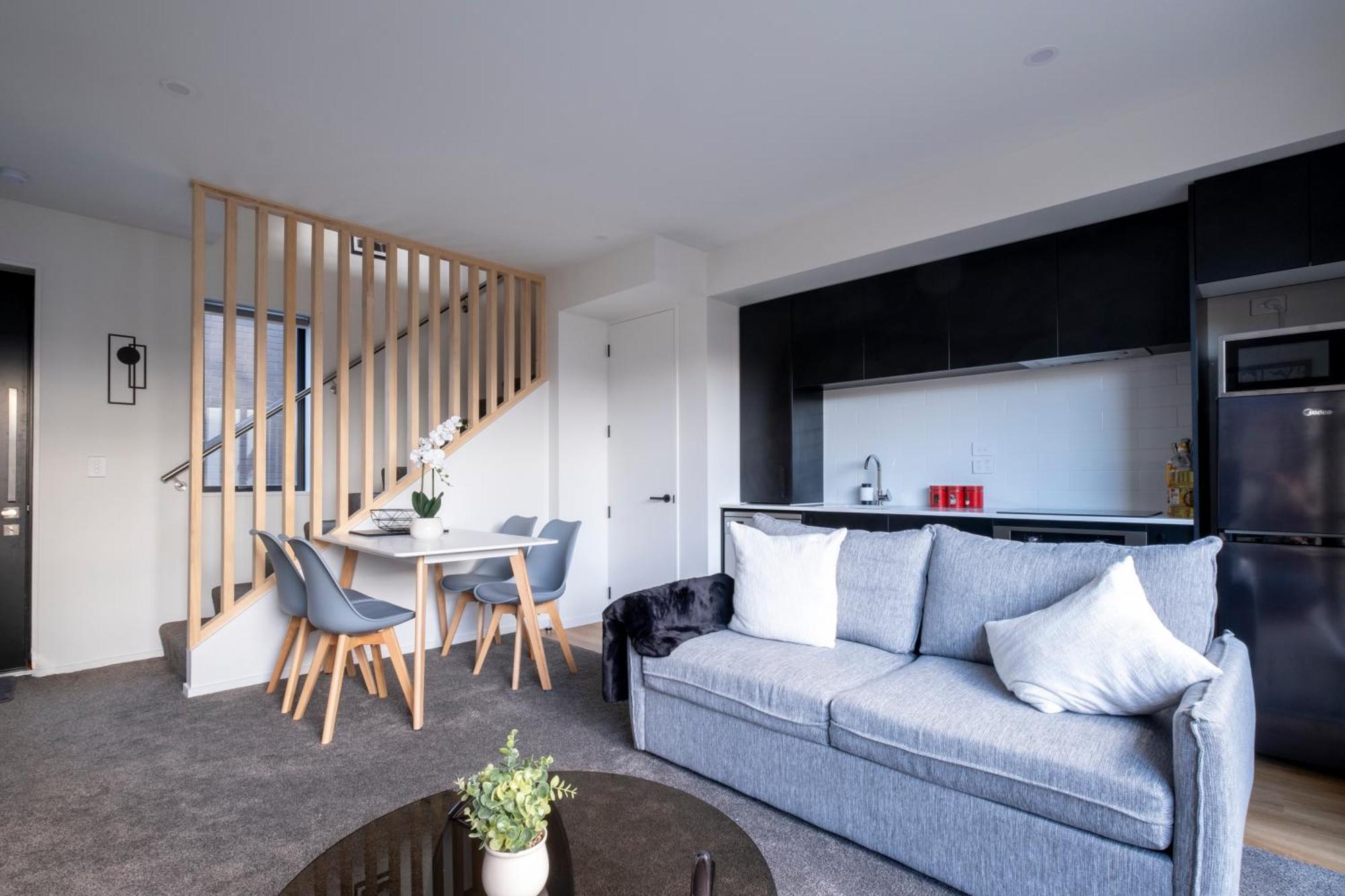 Luxury 2 Bed Townhome In Cbd Christchurch Extérieur photo